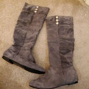 Chinese Laundry flat slouch boots